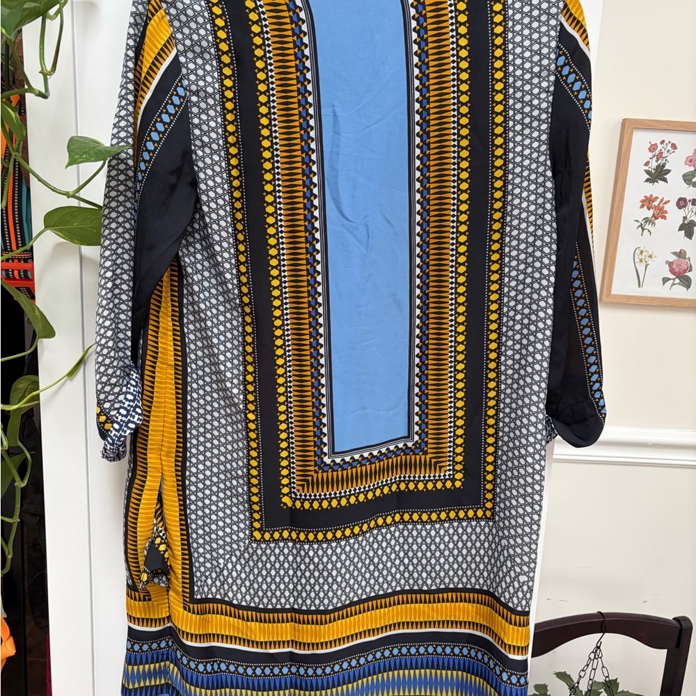 Philosophy Geometric Patterned Dress - Picture 3 of 3